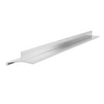 Okapna Alu lajsna 12mm 2.7m Srebro