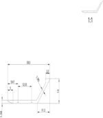 Povezna Alu lajsna za različite nivoe 2.7 m Zlatna - Image 2