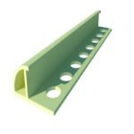 PVC lajsna za pločice 10mm svijetlo bež 2,6m