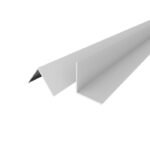 PVC L profil 20x20mm 2,6m siva