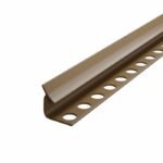 PVC lajsna za unutrašnje uglove 2.6m svijetlo braon
