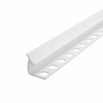 PVC lajsna za unutrašnje uglove 2.6m  bijela