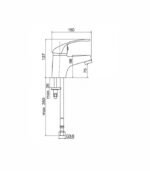 Baterija za lavabo MINOTTI STANDARD - Image 3