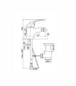 Baterija za bide MINOTTI STANDARD - Image 2