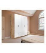 LEO 4K Ormar artisan bijeli 160x52x197cm - Image 3