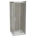 Tuš kabina 800x800x1950 hrom. staklo 6mm providno