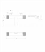 Baterija za kadu COPEN NOOK mat crna - Image 2