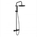 Baterija i usponski tuš COPEN NOOK mat crna set