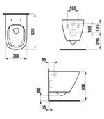 Konzolna solja Laufen LUA - Image 3