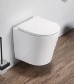 Konzolna wc šolja PURE compact rimless sa duroplast soft close wc daskom - Image 2