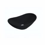 Lavabo nadgradni MINOTTI 625x370x155 mat crni