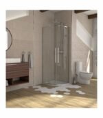 Tuš kabina COPEN ABSOLUT R90x200cm staklo 6mm providno sa pivot vratima - Image 3