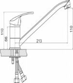 Baterija za sudoperu MINOTTI PICOLO sa 2 cevi - Image 3