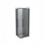 Tuš kabina COPEN ABSOLUT BLACK 80x80x200cm dark staklo 6mm sa pivot vratima