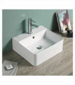 Lavabo nadgradni MINOTTI 460x420x160 sa otvorom za slavinu - Image 3