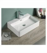 Lavabo nadgradni MINOTTI 600x425x135 sa otvorom za slavinu - Image 2