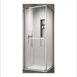 Tuš kabina COPEN ATLAS PRO 1V 900x900x2000 hrom. staklo 6mm providno