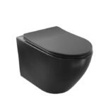 Konzolna šolja COPEN TORNADO sa duroplast soft close wc daskom mat crna
