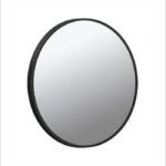 Ogledalo MINOTTI fi600 sa alu ramom 20mm mat crno