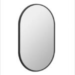 Ogledalo MINOTTI 500x800mm sa alu ramom 20mm mat crno