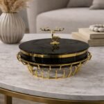 D12 Zdjela sa zlatnim stalkom DC.PM-3241