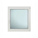 PVC prozor bijeli 600x600mm 6 komora