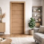 Sobna vrata  UN Hrast L 70x206cm / štelujući štok 15-18cm