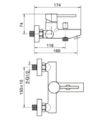 Baterija za kadu TUBO - Image 2