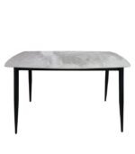 VNGZ-155 Trpezarijski sto crni nogari 140x80 cm