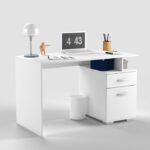 ANGELO Kompjuterski sto white 120x60x74,5 cm