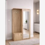 MO4 Predsoblje 4 Hallway sonoma artisan bijeli 91x34x192cm