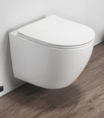 Konzolna WC Šolja PERLA Compact Rimless sa Duroplast Soft-Close Daskom - Image 2