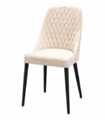 T3000 Casa Trpezarijska stolica casa 02/ crni nogari bež