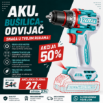Aku.busilica-odvijac TDLI205581 bez.baterije Total