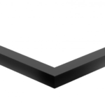 Postolje za tuš kabinu CONCEPT 800x800x50 crno C-10-8080B