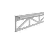 Al-lajsna L PROFIL  ravna 12mm LUX mat 2,7m ML12