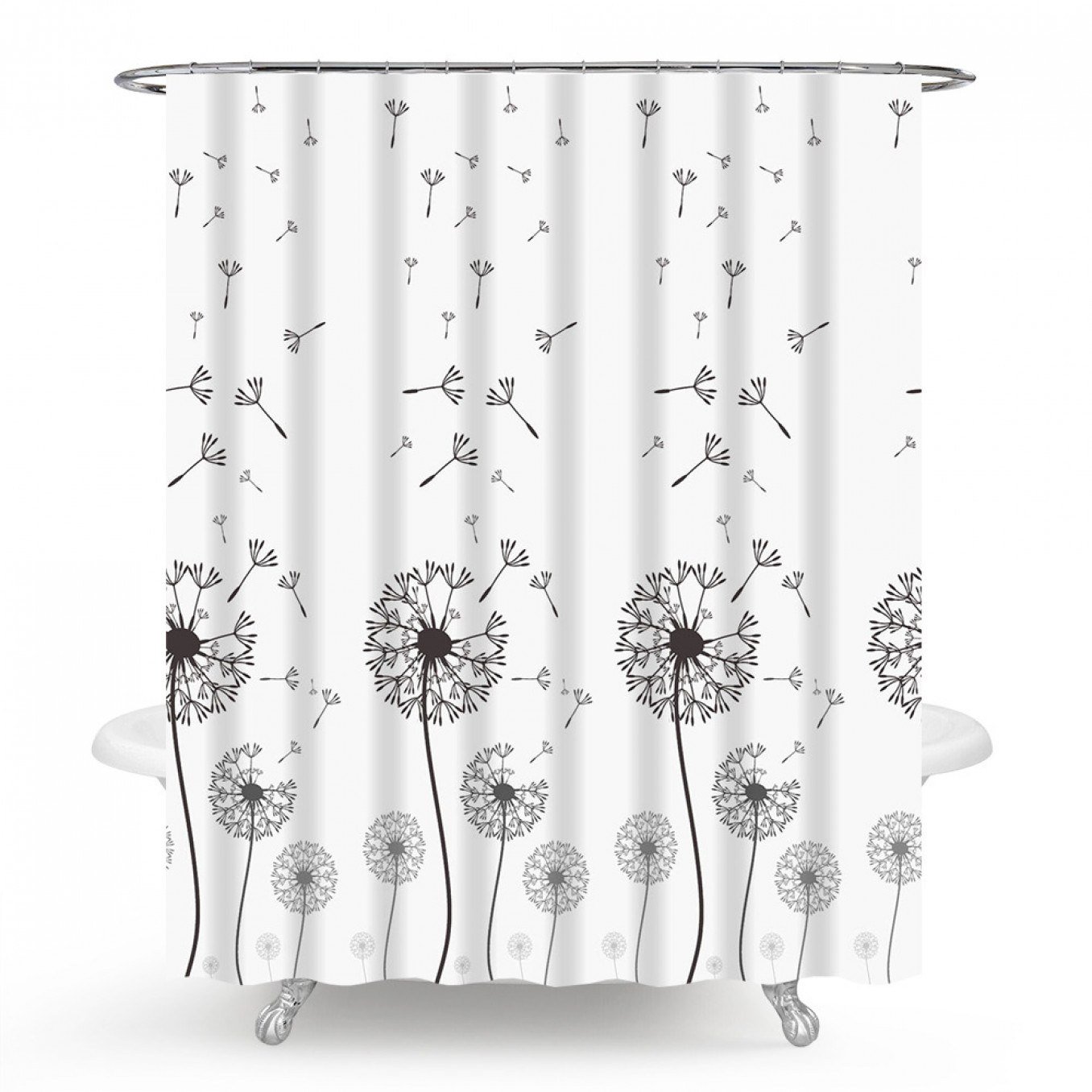 Kupatilska zavjesa Minotti 200x180 maslacak MZ21 Kupatilska zavjesa Minotti 200x180 maslacak MZ21 - Image 1
