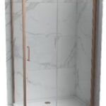 Bocno staklo C-02-RG43080 Copen Atlas Pro 80x195 rose gold 6mm