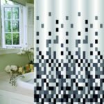 Kupatilska zavjesa MZ007 Minotti 200x180 mozaik
