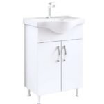 Toaletni ormaric UNILINE MODA 550 ULM550W.ORM sa lavaboom