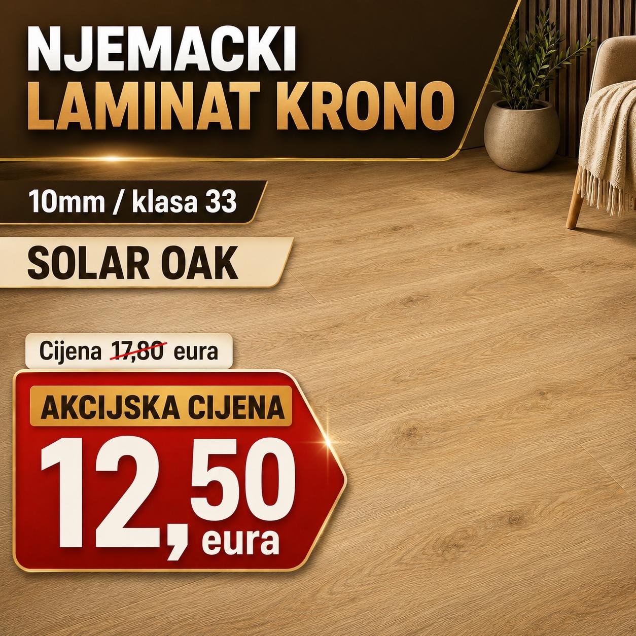 WhatsApp Image 2026-07-29 at 17.03.30 (4) Laminat 10/33 Kronospan Solar oak - Image 1