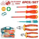 Set izoliranih elektricarskih alata THKIST3062 6 kom Total