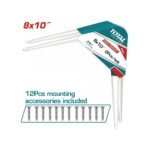 Metalni nosac police TSB10810 200x250mm Total